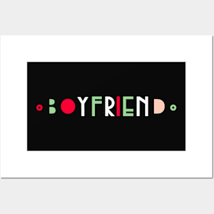 boyfriend couple design Posters and Art